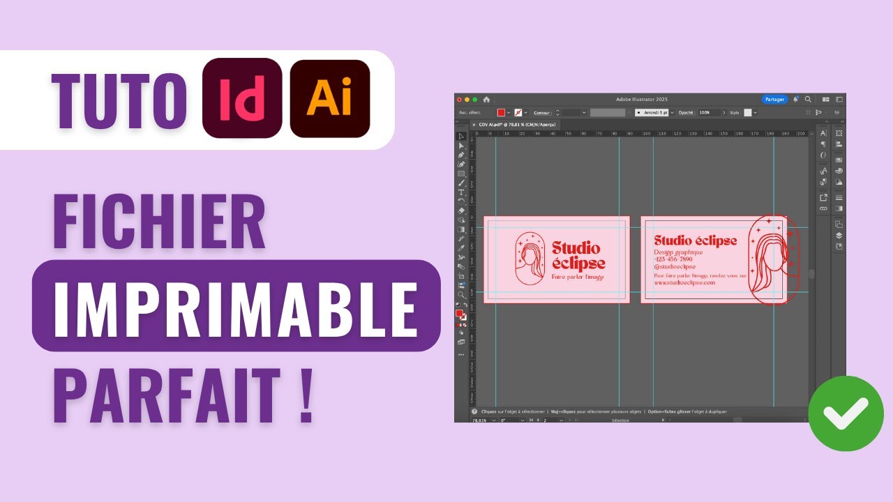 GRAPHISME : Préparer un fichier pour l’impression (Illustrator & InDesign)