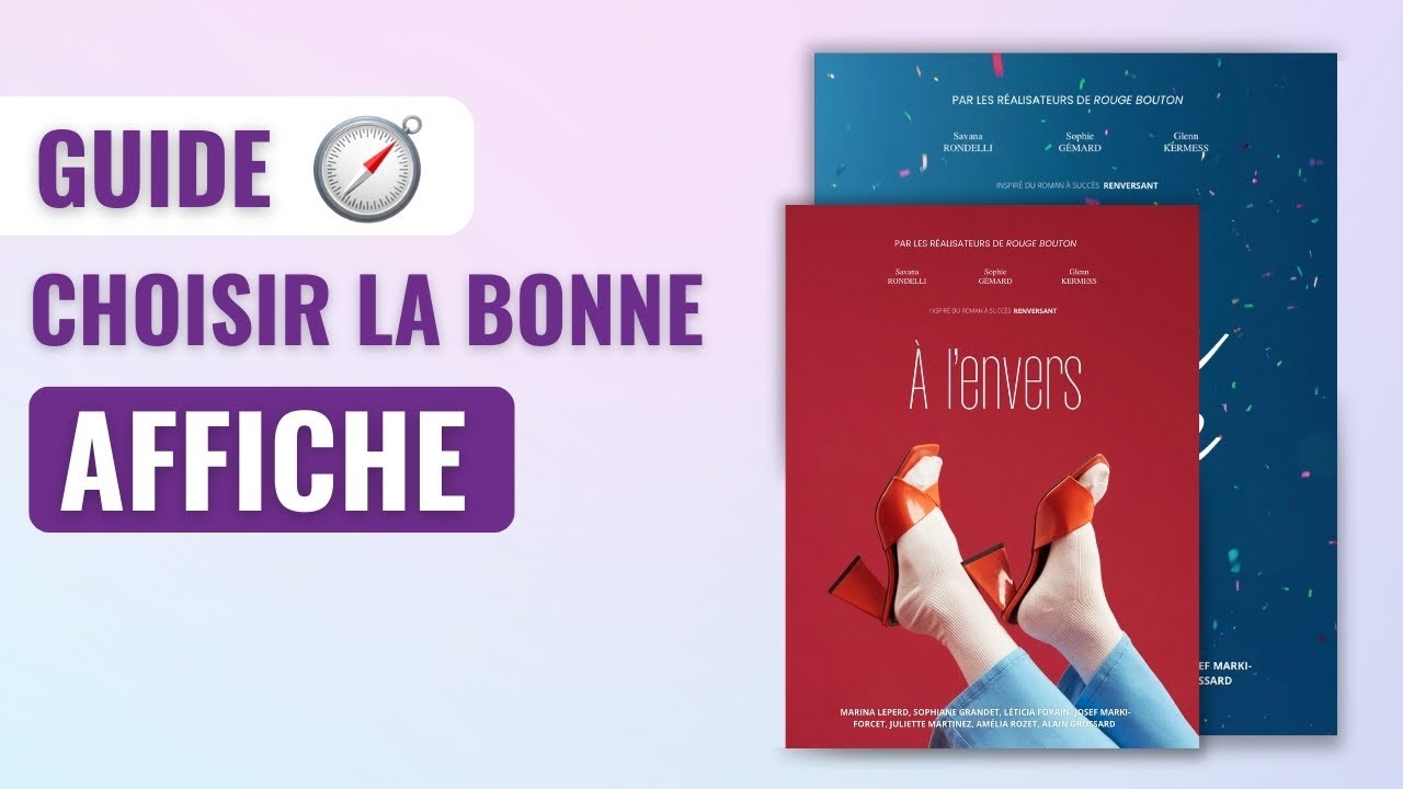 GUIDE : Choisir la bonne affiche