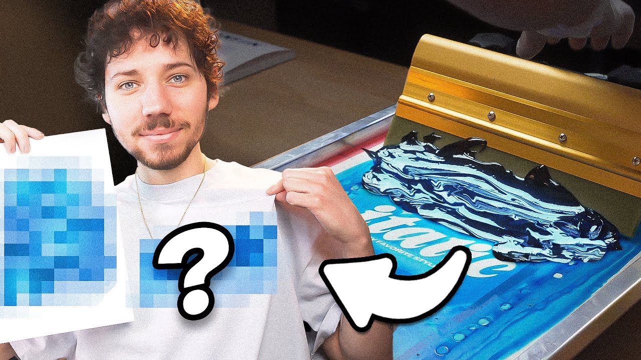 J'apprends à faire de la sérigraphie !