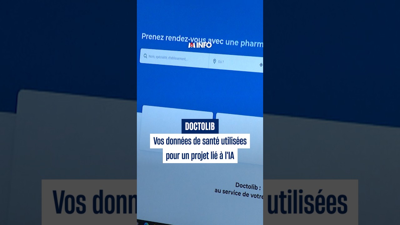 Doctolib : voici comment s'opposer au partage de vos données médicales à une IA