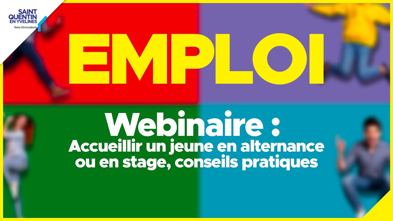 [ Webinaire ] accueillir un jeune en alternance/ stage