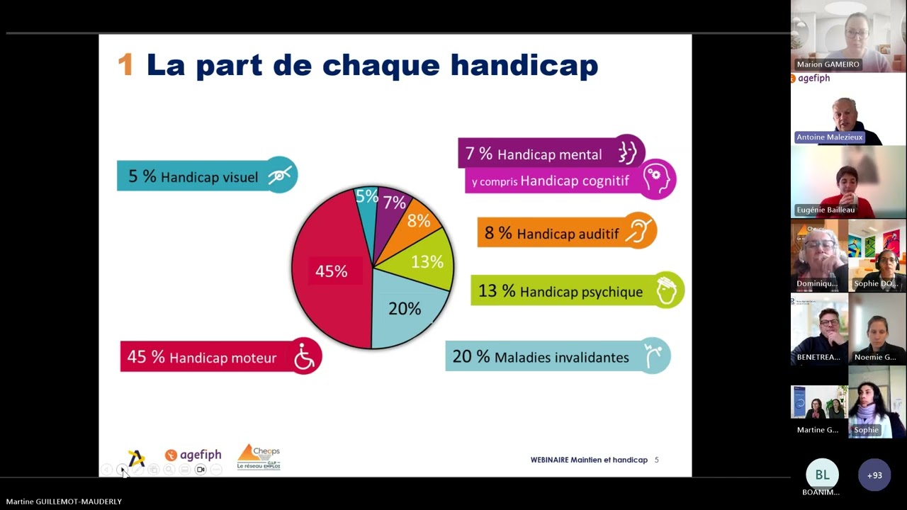 WEBINAIRE HANDICAP ET MAINTIEN DANS L'EMPLOI 12/2024 Agefiph Cheops Apec
