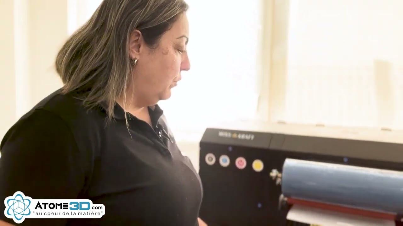 Présentation de la machine UV DTF de chez Misskraft !