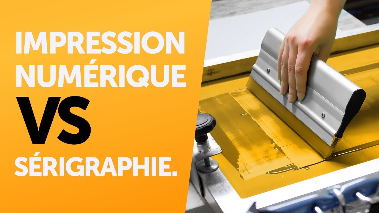 La sérigraphie et l'impression numérique expliquées