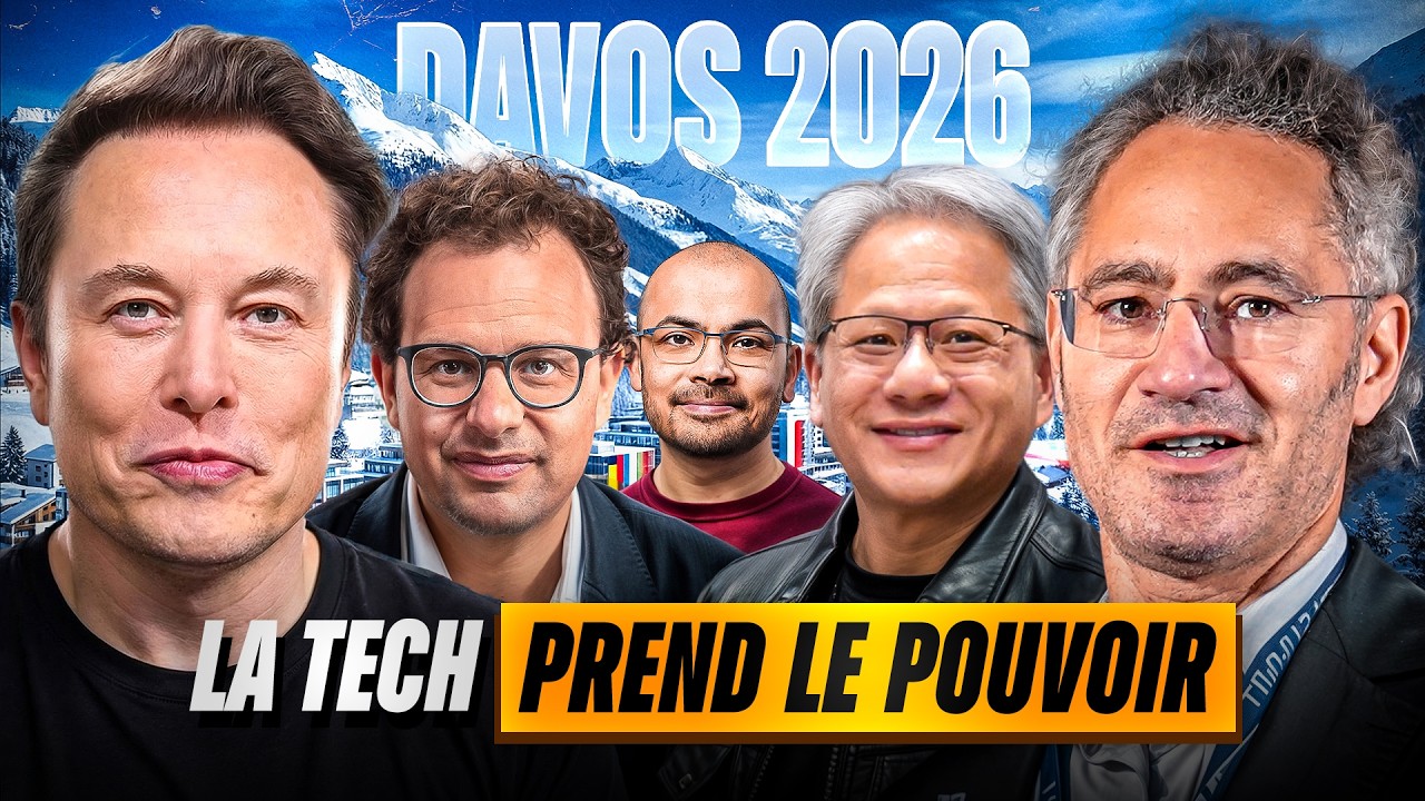 Davos 2026 : le jour où la Silicon Valley a avoué la vérité sur l'IA !