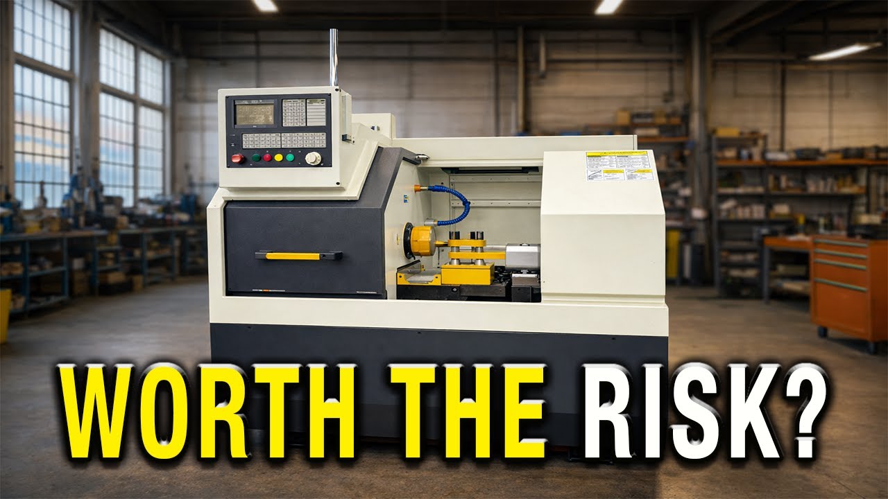 I Bought the Cheapest CNC Lathe from China — Was It Worth the Risk?
