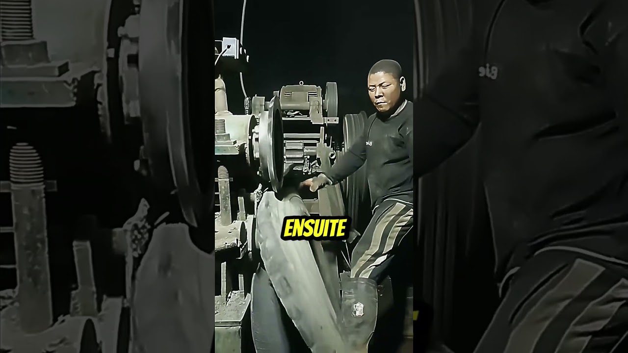 Des pneus usagés transformés en aires de jeux sécurisées pour enfants ! #pneus #recyclage #usages