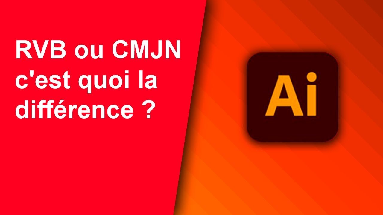 RVB ou CMJN c'est quoi la différence ?
