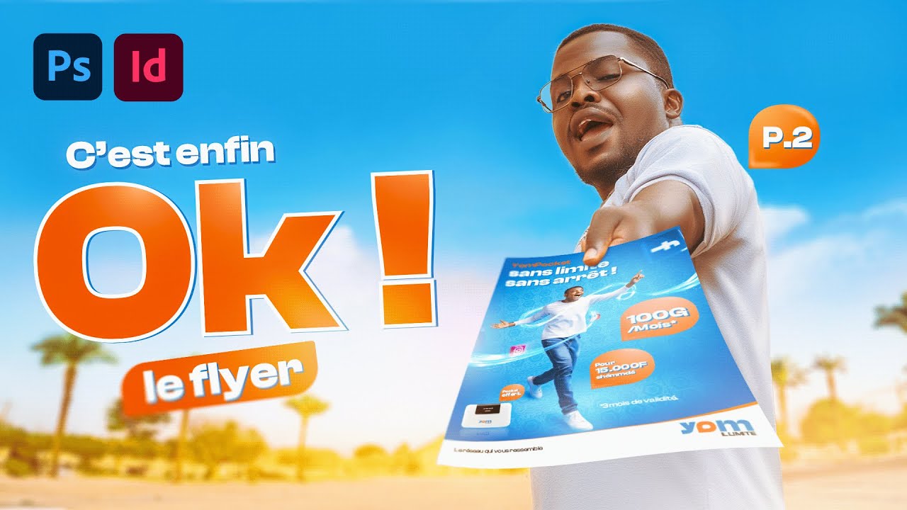 C'EST ENFIN OK LE FLYER  Partie 2 #InDesign