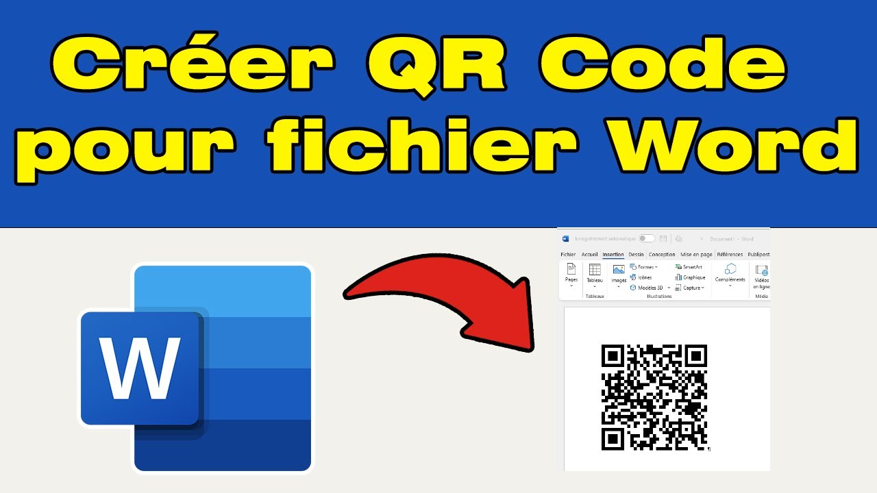 Comment transformer un document Word en QR code