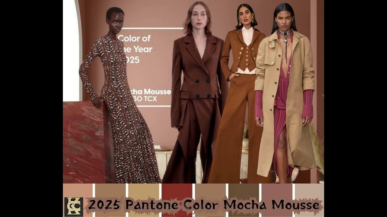 2025 pantone color mocha mousse.
