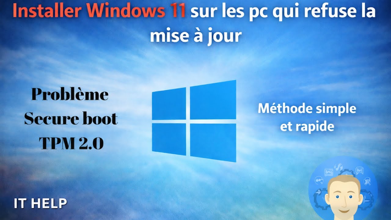 Installer Windows 11 sur un vieux PC (méthode simple)