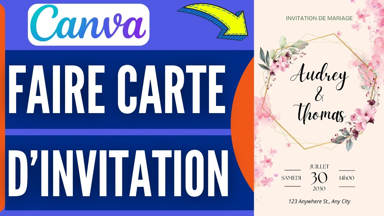 Comment Faire Une Carte D'invitation Sur Canva (2026)