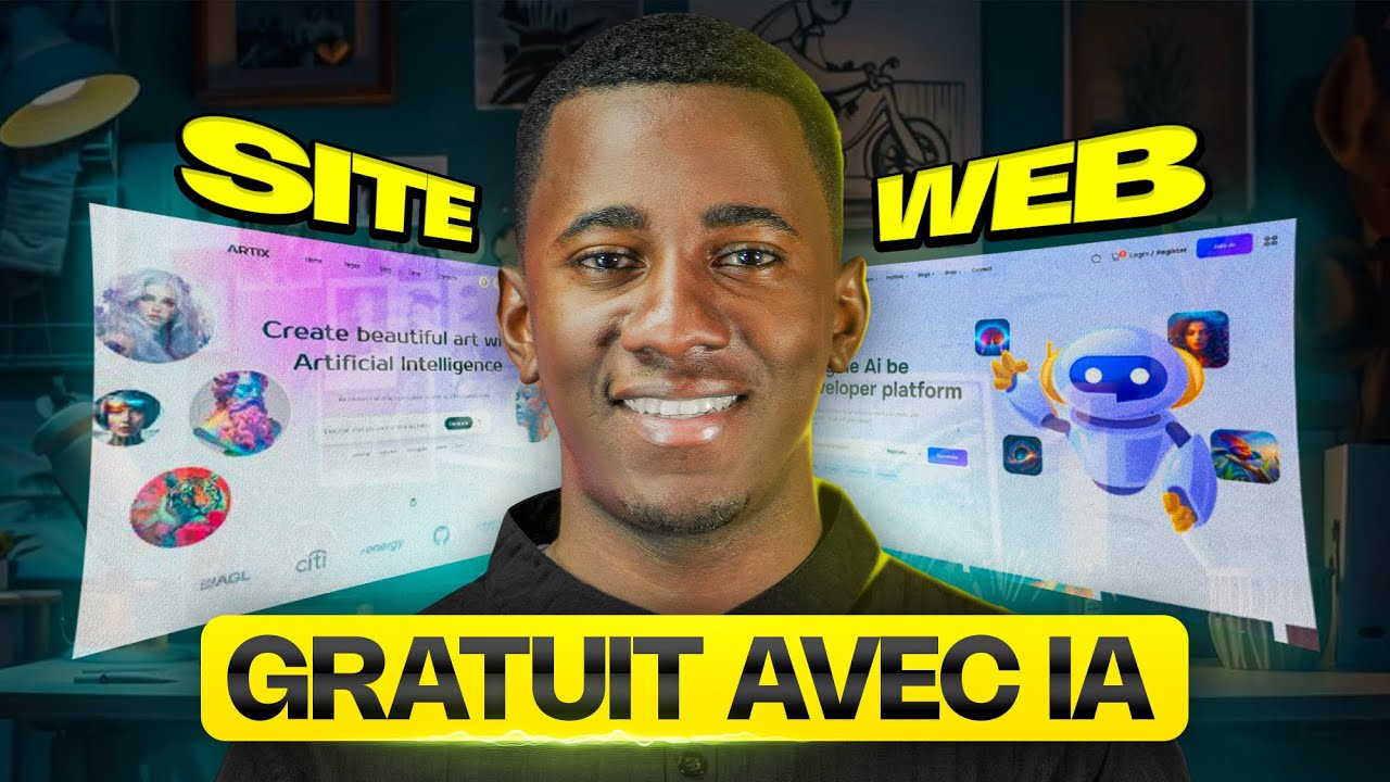 Comment Créer un site Web Pro Gratuitement de A a Z avec l’IA en 2026 ( Methode Facile )