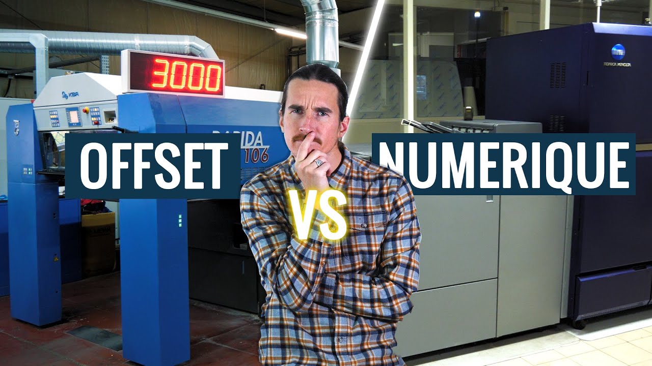 IMPRESSION OFFSET OU NUMÉRIQUE : LES DIFFÉRENCES ! 😲
