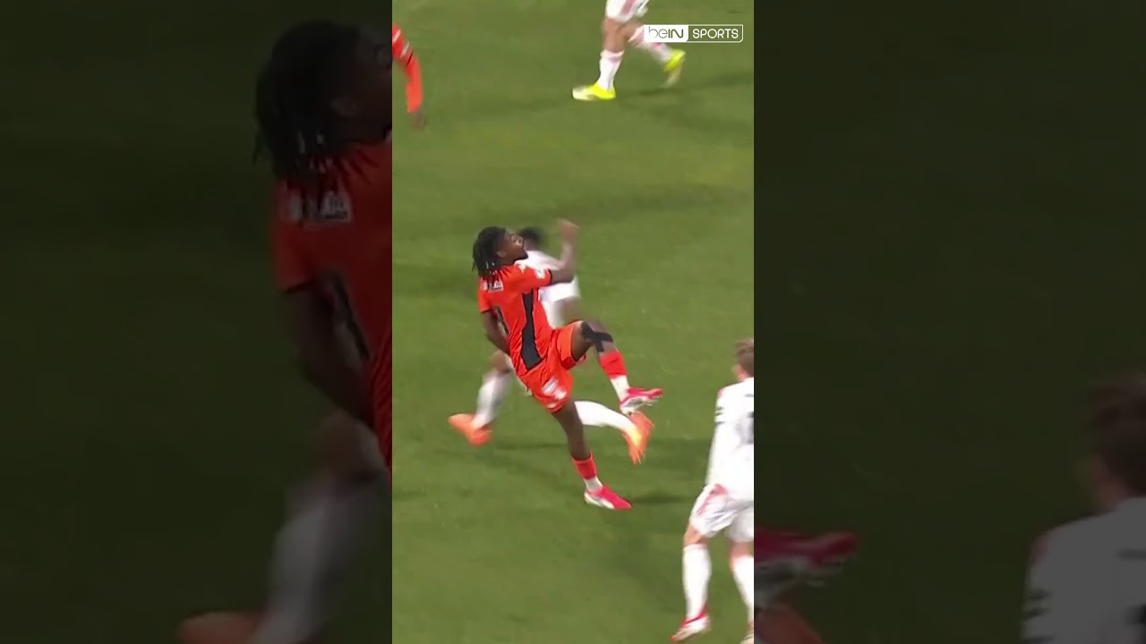 🚀 Le missile d'Endrick pour délivrer l'OL ! 🇧🇷 #shorts