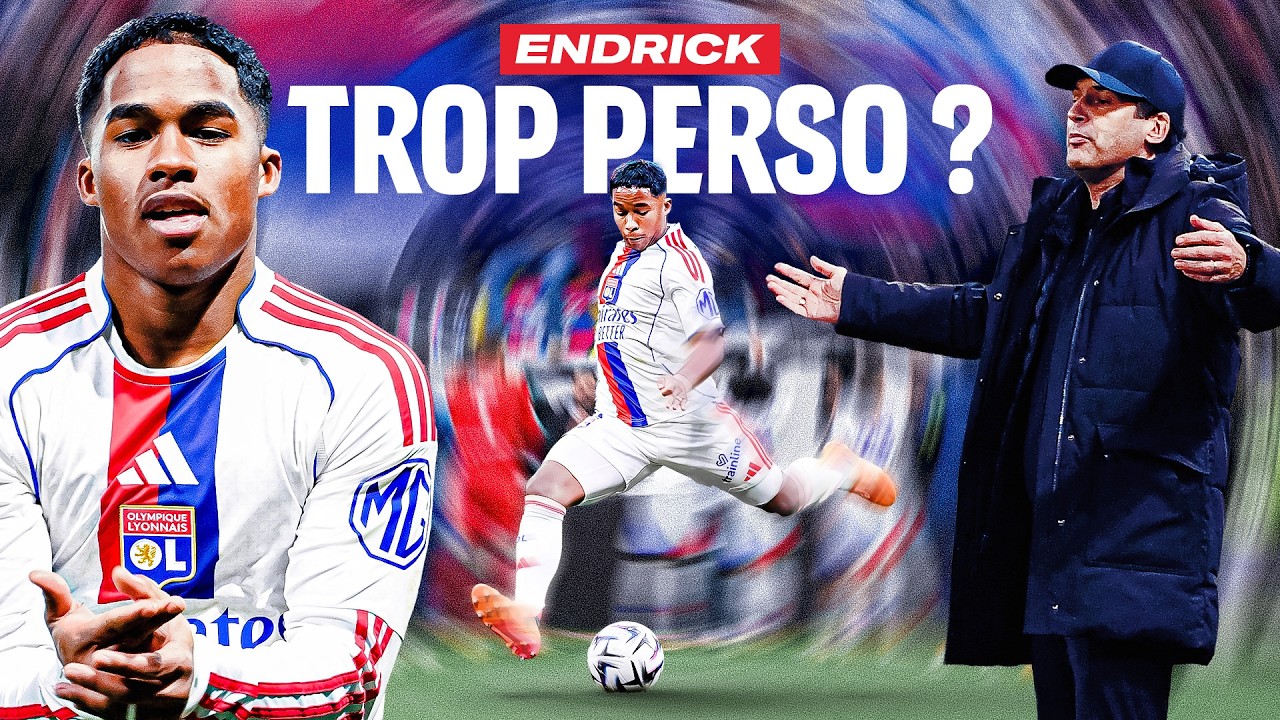 Endrick TIRE TROP ? Le DÉBAT qui agite Lyon 🤔​