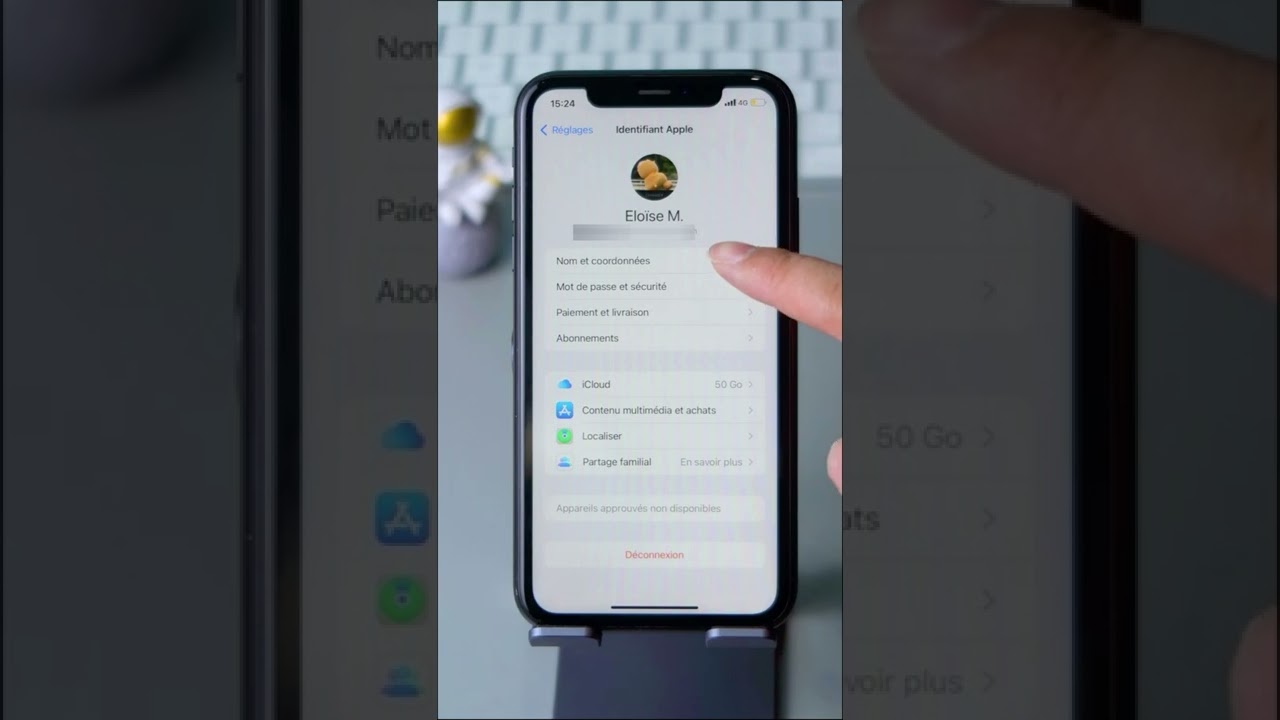 Comment changer Apple ID sur iPhone