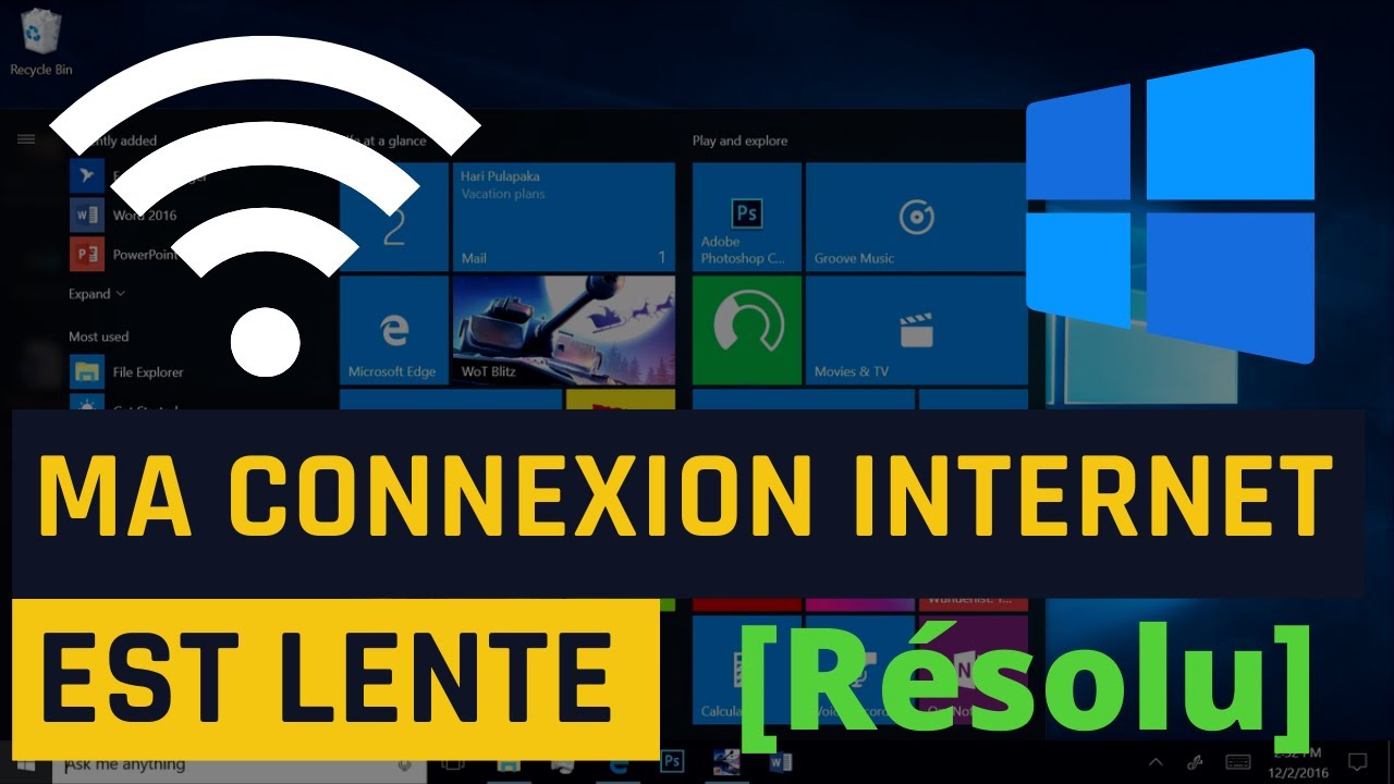 Ma connexion internet est lente sous Windows 10 [Résolu]