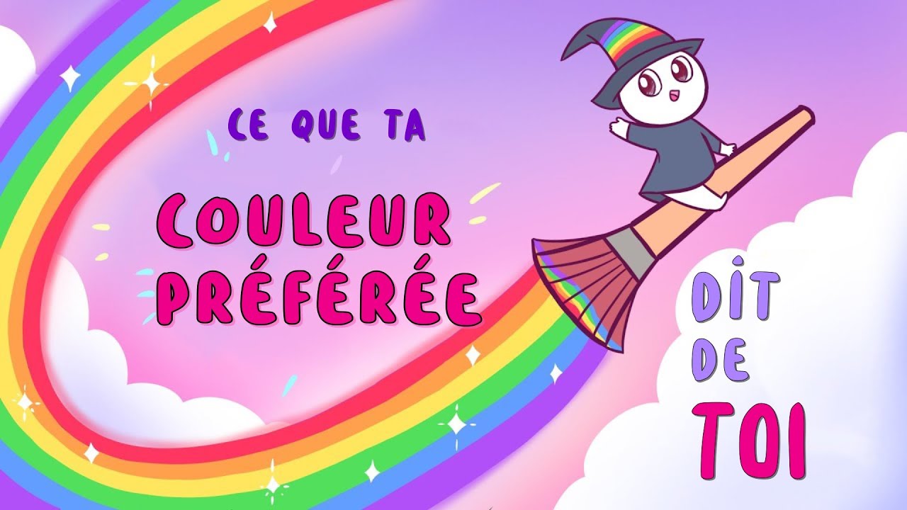 Ce que ta COULEUR préférée dit de toi