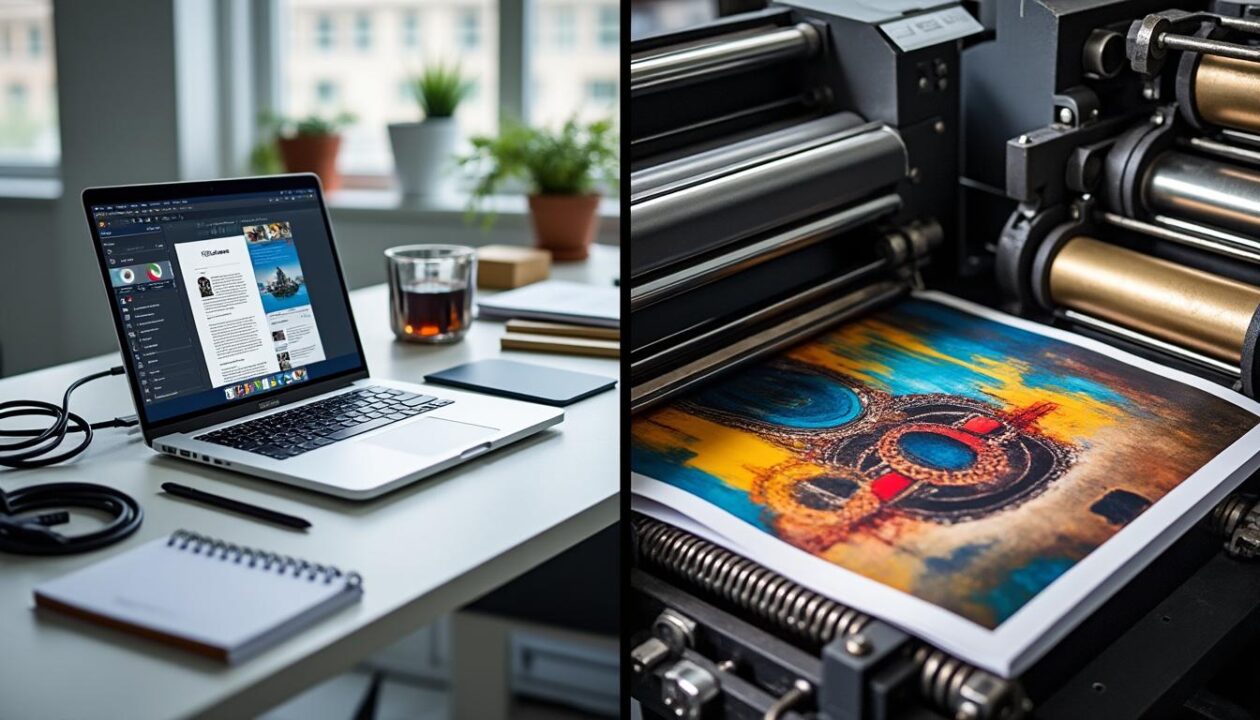 découvrez les différences clés entre l'impression numérique et l'impression traditionnelle dans ce guide complet pour choisir la méthode adaptée à vos besoins.
