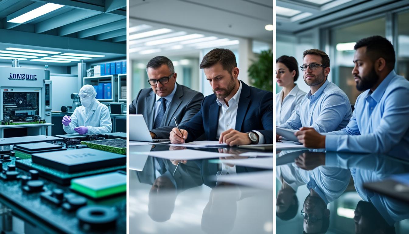 découvrez les dernières actualités technologiques : samsung démarre la production de la mémoire hbm4, nvidia investit 2 milliards de dollars dans coreweave, et ionq acquiert skywater technology.