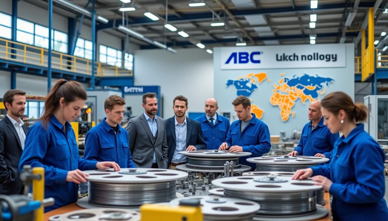 découvrez comment abc technology, basée à gensac-la-pallue, révolutionne le marché mondial avec ses bobines innovantes et conquiert l'international.
