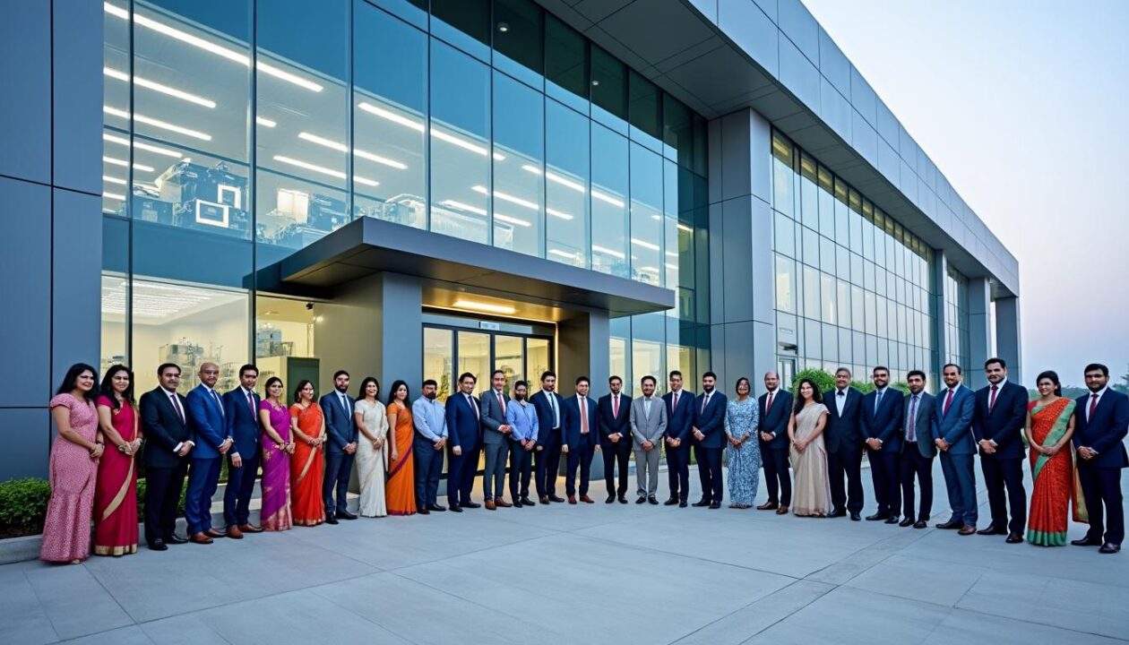 découvrez comment l'inde entre dans l'ère technologique avec l'inauguration de sa première usine de semi-conducteurs, symbole de ses ambitions pour devenir un acteur clé de l'industrie high-tech mondiale.